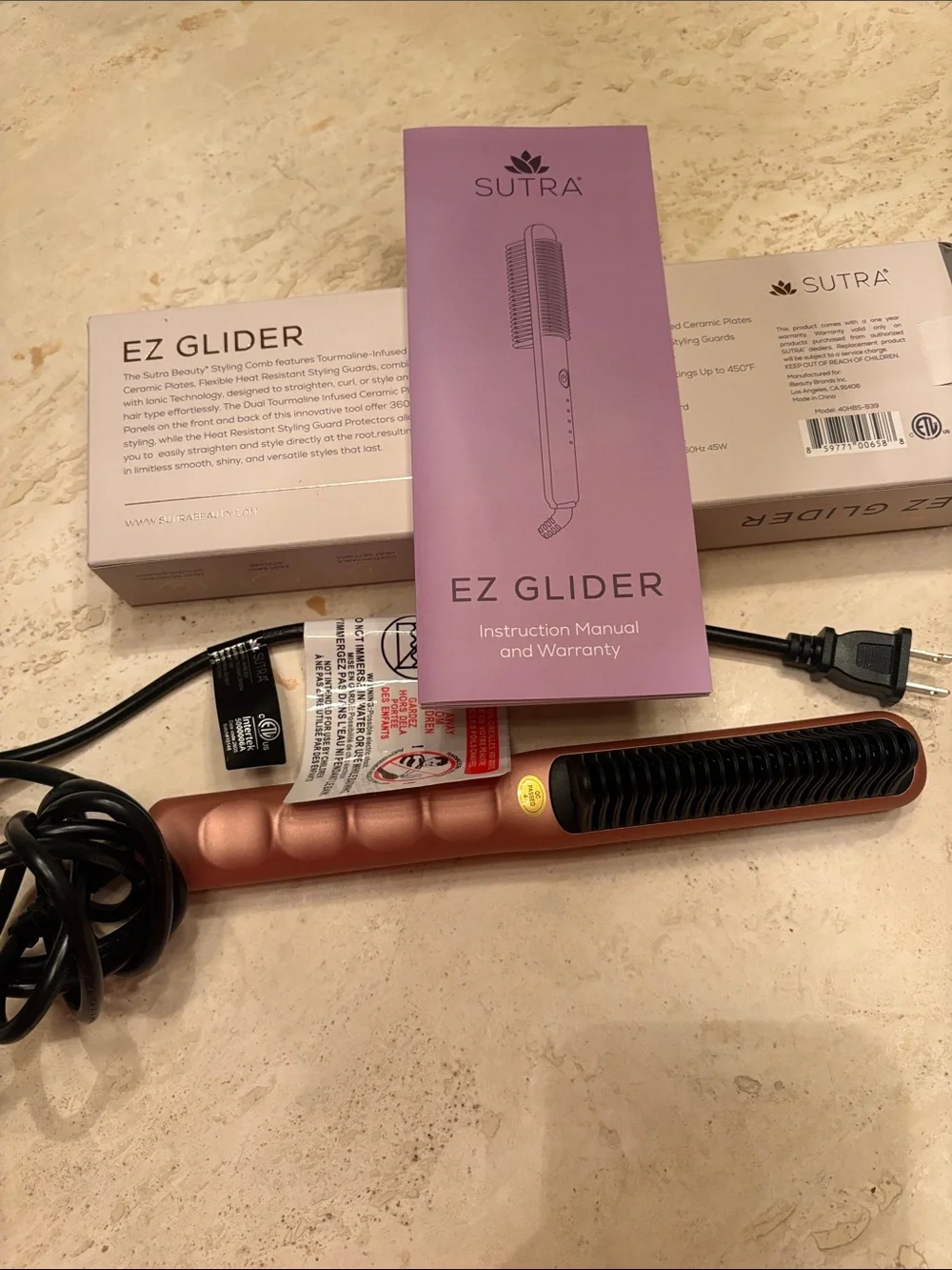 Hair tool SUTRA EZ GLIDER